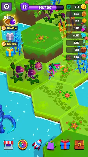 Gameplay screenshot 4 from Space Bound: Planet games - Adventure game